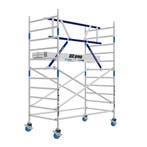 AGS Pro rolsteiger ASC 135 x 250 x 4,2wh enkelzijdig, Doe-het-zelf en Verbouw, Steigers, Verzenden, Nieuw, Rolsteiger of Kamersteiger