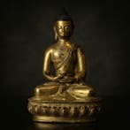 Amitabha Boeddha (Zonder Minimumprijs) - Verguld brons -