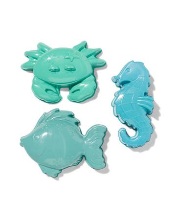 HEMA Zandvormen recycled plastic - 3 stuks, Verzenden, Nieuw