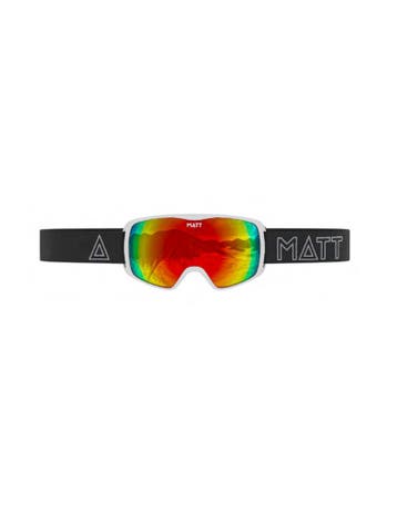 MATT skibril Ski Collectie Kompakt Mask Cherry - Wit met..., Kleding | Heren, Wintersportkleding, Verzenden, Nieuw
