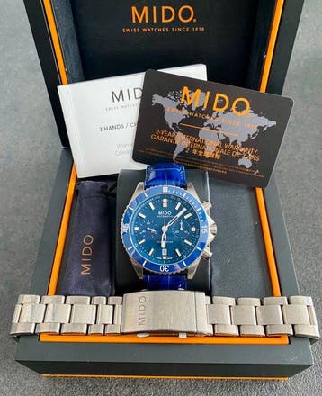Mido - Ocean Star Titan Chronograph - M026.627.44.041.00 -, Nieuw