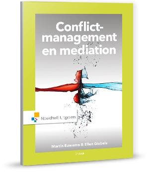 Conflictmanagement en mediation / Vast Boek - Martin Euwema, Boeken, Verzenden, Zo goed als nieuw, Martin Euwema