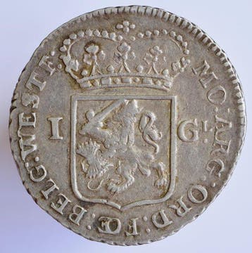 Nederland, West-Friesland Generaliteitsgulden 1793 (Zonder