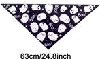 Halloween honden bandana Boo Dog roze of zwart, Verzenden, Nieuw, Feestartikel, Halloween of Griezel