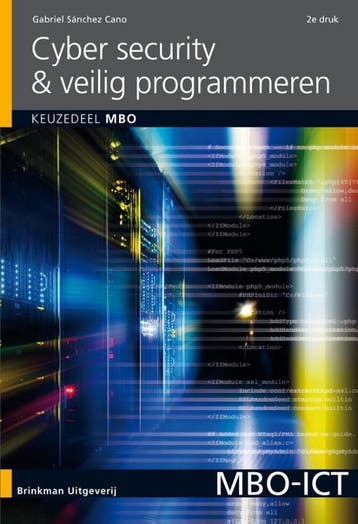 9789057523816 MBO ICT  -   Cyber security  veilig program..., Boeken, Verzenden, Zo goed als nieuw, Gabriel Sanchez Cano