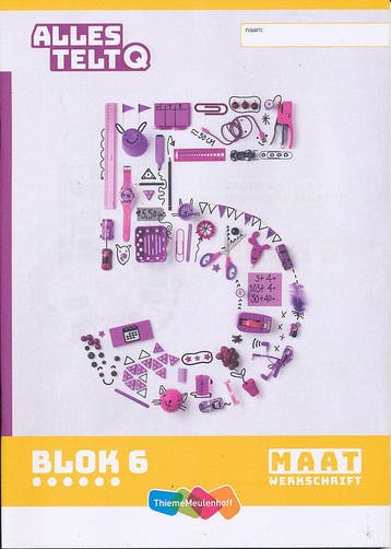Alles Telt Q Werkschrift Maat blok 6 groep 5 (per stuk), Verzenden, Nieuw