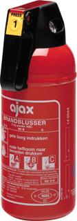 Brandblusser | Poeder | 2 L | Handmatig | 315x110 mm | Kl..., Verzenden, Nieuw in verpakking