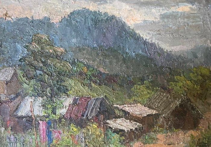 Dmitry Leitnik (XX) - Paysage, Antiek en Kunst, Kunst | Schilderijen | Klassiek