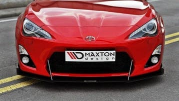 Voorspoiler TOYOTA GT86 Glans Zwart, Ophalen of Verzenden, Nieuw