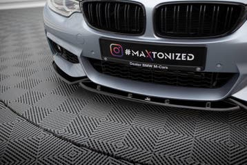 Maxton Frontspoiler V.3 BMW 4 Coupé / Gran Coupé / Cabrio, Auto diversen, Tuning en Styling, Verzenden