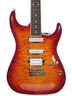 Suhr Standard Custom Carve Top Aged Cherry Burst (S-Style), Ophalen of Verzenden, Nieuw, Solid body
