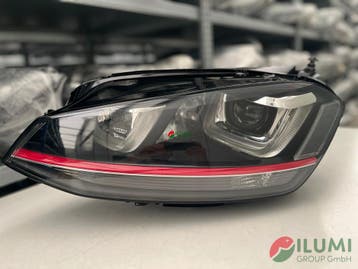 VW GOLF 7 VII 5G1 GTI XENON LED KL KOPLAMP L KPL 5G1941033, Auto-onderdelen, Verlichting, Verzenden, Gebruikt, Volkswagen
