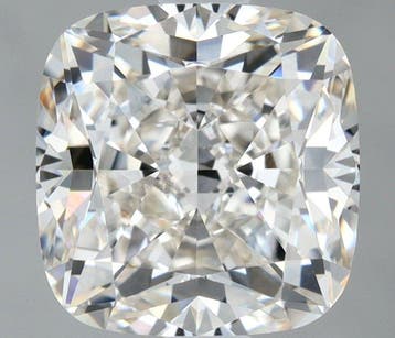 1 pcs Diamant (Natuurlijk) - 2.00 ct - Cushion - J - VVS2 -, Nieuw