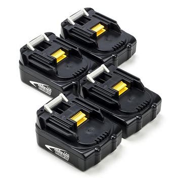 Startset: 4x Makita BL1415N / 14.4 V LXT, 123accu huismerk, Verzenden, Nieuw