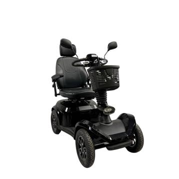 Life & Mobility Presto S 2023 Zwart | Gebruikte Scootmobiel, Ophalen of Verzenden, Gebruikt