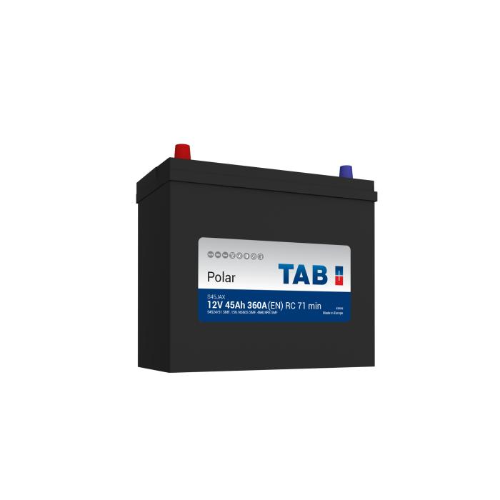 Accu - 45AH - 360A 54524 54551 SMF TAB Polar, Auto-onderdelen, Accu's en Toebehoren, Nieuw, Verzenden