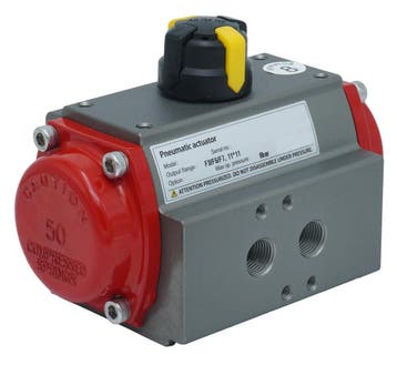 Pneumatische Actuator Tandheugel Veer-Openend 162.9Nm @ 6bar, Verzenden, Nieuw