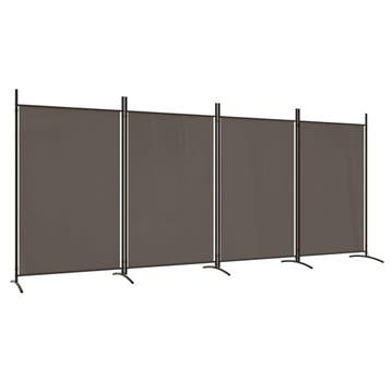 Kamerscherm 346x180cm Antraciet - 47% Korting, Ophalen of Verzenden, Zo goed als nieuw