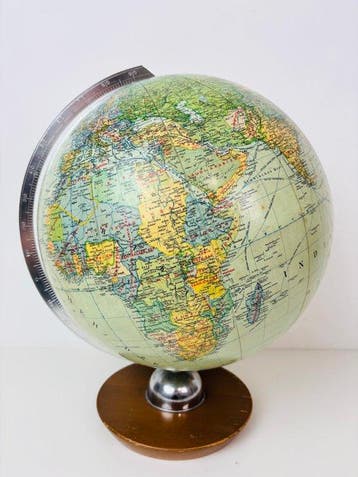 Terrestrial table globe - JRO Verlag München - 1960-1970