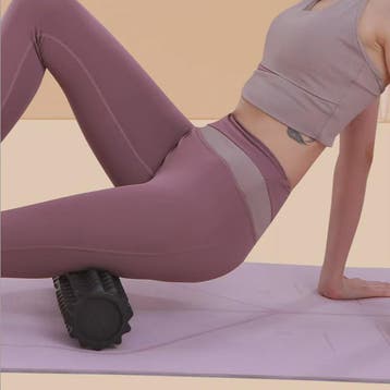 Crescent Foam Roller 45x13cm - Ideaal voor Yoga, Pilates & S, Verzenden, Nieuw