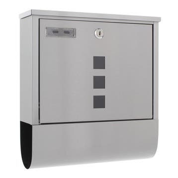 Profirst Mail PM 750 Brievenbus RVS, Huis en Inrichting, Verzenden, Nieuw