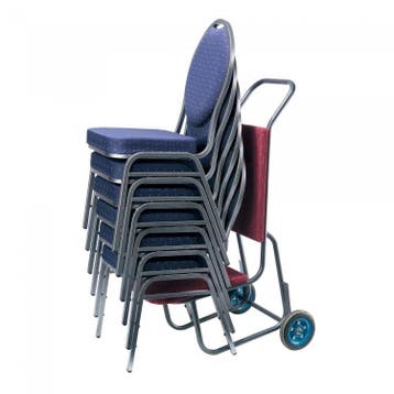 Steekkar | 10 stapelstoelen | Budget stoelen | 110 x 46 x..., Verzenden, Nieuw in verpakking