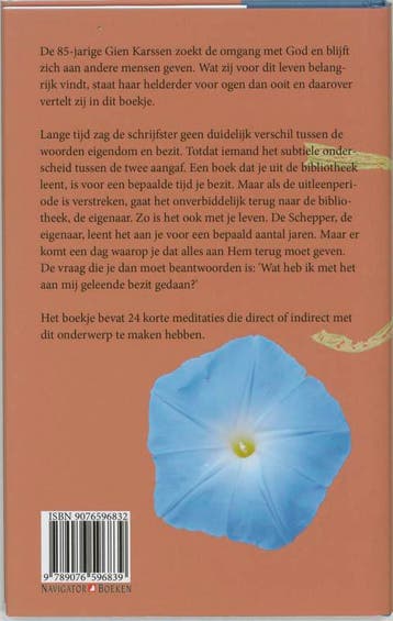 GELEEND BEZIT 9789076596839 G. Karssen, Verzenden, Zo goed als nieuw, G. Karssen