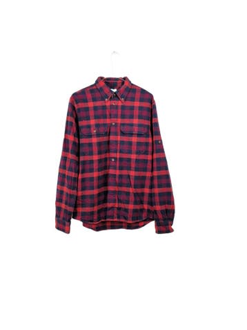 Fjällräven Casual overhemden Heren maat M Rood Vintage, Ophalen of Verzenden, Nieuw, Fjällräven