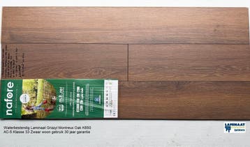 Waterbestendig Laminaat Orca 30 X Kleuren v.a €7,95m2, Huis en Inrichting, 75 m² of meer, Nieuw, Ophalen of Verzenden, Crème