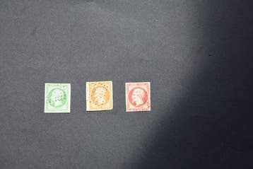 Frankrijk 1853/1853 - kaiser napoleon - michel, Gestempeld