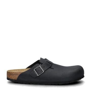 Birkenstock Boston instapschoenen voor heren in het Zwart, Verzenden, Nieuw, Zwart, Birkenstock