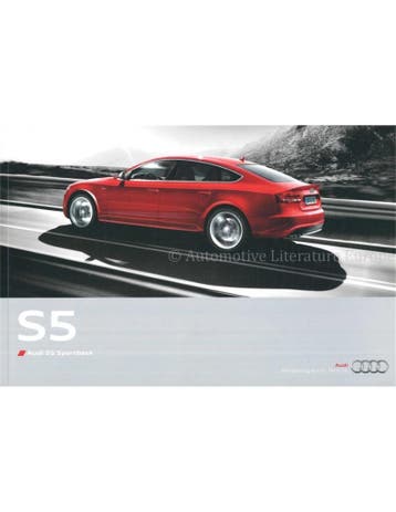 2010 AUDI S5 SPORTBACK BROCHURE DUITS, Boeken, Nieuw, Audi, Author