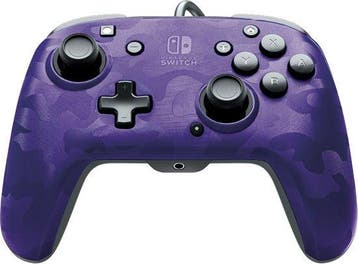PDP Faceoff Deluxe+ - Nintendo Switch  Wired Controller -, Ophalen of Verzenden, Zo goed als nieuw