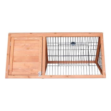 Konijnenren Topmast Fluffy Fields Hout – Buitenren met Na., Dieren en Toebehoren, Knaagdieren en Konijnen | Hokken en Kooien, Verzenden