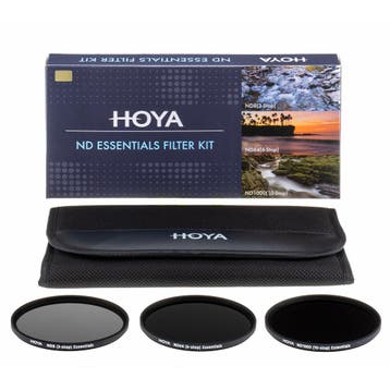 Hoya 67mm ND Essentials Filter Kit 8/64/1000, Ophalen of Verzenden, Nieuw, 60 tot 70 mm, Overige merken