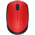 Logitech M171 Optical USB-A Rood-Zwart Retail Wireless, Ophalen of Verzenden, Nieuw