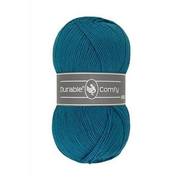 Durable Comfy 375 Petrol - Haakgaren / Breigaren, Ophalen of Verzenden, Nieuw, Breien of Haken, Wol of Garen