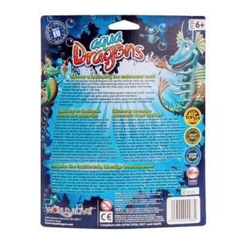 Aqua Dragons (Sea Monkeys) Blister - Kweek je eigen Wonderli, Dieren en Toebehoren