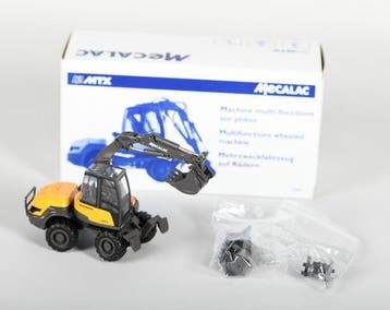 Prachtig schaalmodel van de Mecalac 12 MTX van het merk, Nieuw