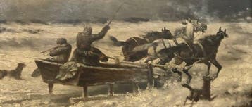 Jwan Petowitsch Orloff (1815-1861) - Scene de la Russie