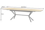 Eettafel GRANDEZZA 180-270 cm uitschuifbaar, natuurlijke, Ophalen of Verzenden, Nieuw