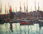 Luc Kaisin (1901-1963) - Bateaux au port