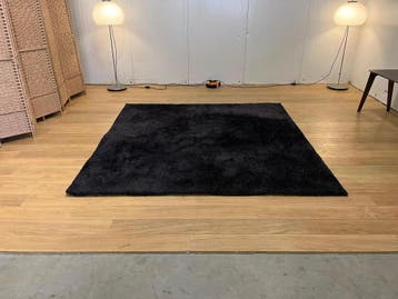 ZGAN Danskina Vloerkleed + GARANTIE NP €2495, Zwart, Vierkant, 200 cm of meer, Ophalen of Verzenden