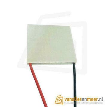 Peltier koelelement TEC1 12708 40x40x3.8mm 15.4V 8.5A, Verzenden, Nieuw