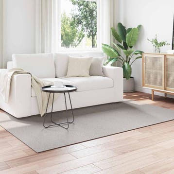 vidaXL Binnen kleed LUGO Crème en Grijs 120 x 170 cm, Verzenden, Nieuw, Crème