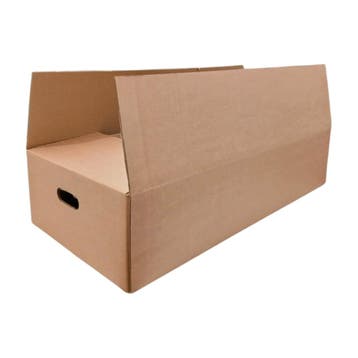 Vouwdoos 785x385x170 dubbelgolf karton bruin fefco 0201 (15, Ophalen of Verzenden