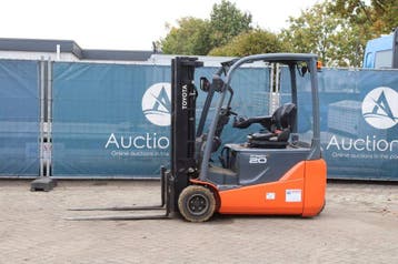 Veiling: Heftruck Toyota 8FBE20T Elektrisch 2000kg 4.3m 2018, Ophalen, Heftruck, Toyota, Elektrisch