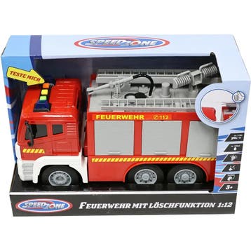 Speedzone brandweerauto speelgoed m van €29,99 voor €15,00, Ophalen of Verzenden, Nieuw