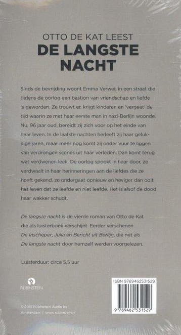 De langste nacht - Otto de Kat 9789462531529, Verzenden, Gelezen, Otto de Kat