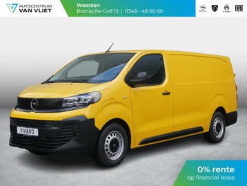 Opel Vivaro-e | Zakelijke Lease v.a. €676.33 pm, Automaat, Stof, Overige kleuren, Elektrisch